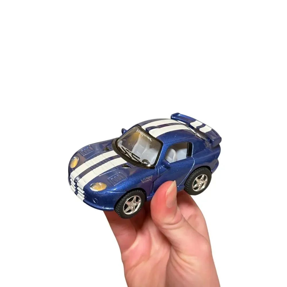 Kinsfun Blue Dodge Viper GTSR Car